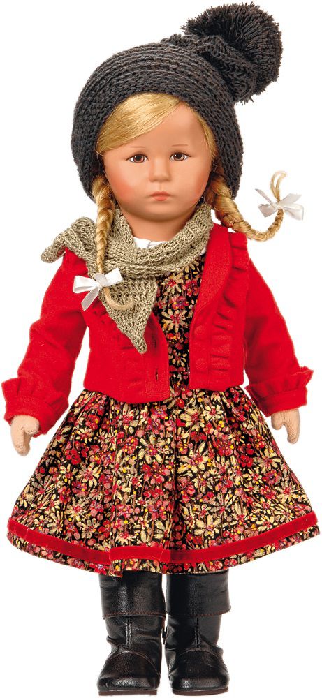 Käthe Kruse Klassik Puppe Astrid 47 cm mit Echthaaren